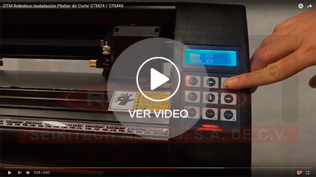 Instalación Plotter de corte